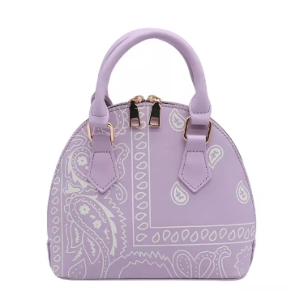 Bandana Print Mini Purse